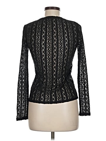 Zara W&B Collection Long Sleeve Top (view 2)