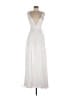 Mac Duggal 100% Polyester White Cocktail Dress Size 8 - photo 1