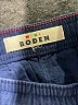 Mini Boden 100% Cotton Solid Blue Cargo Shorts Size 5 (estimated) - photo 3