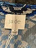 Jade Print Blue Long Sleeve Blouse Size L - photo 7