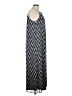 Tacera 100% Polyester Chevron-herringbone Blue Casual Dress Size M - photo 4