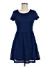 Dina Be 100% Polyester Blue Casual Dress Size M - photo 1