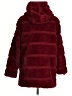 Apparis Burgundy Coat Size M - photo 2
