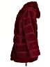 Apparis Burgundy Coat Size M - photo 5