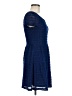 Dina Be 100% Polyester Blue Casual Dress Size M - photo 4