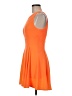 GB 100% Polyester Solid Orange Cocktail Dress Size M - photo 5