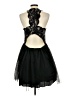 Sequin Hearts 100% Polyester Black Cocktail Dress Size 13 - photo 2