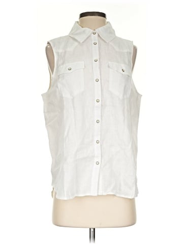 Sundance Sleeveless Button-Down Shirt (view 1)