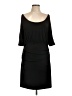 Bold Elements Solid Black Cocktail Dress Size L - photo 1