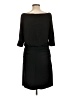 Bold Elements Solid Black Cocktail Dress Size L - photo 2