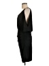Bold Elements Solid Black Cocktail Dress Size L - photo 5