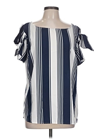 Roz & Ali Short Sleeve Blouse (view 1)