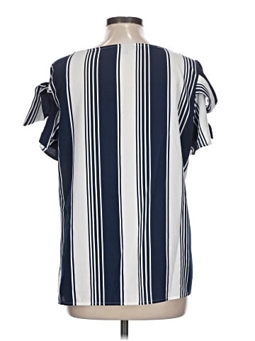 Roz & Ali Short Sleeve Blouse (view 2)