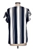 Roz & Ali Blue Short Sleeve Blouse Size L - photo 2