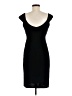 London Style Solid Black Cocktail Dress Size 6 - photo 2