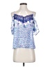 Q&A 100% Polyester Blue Sleeveless Blouse Size XS - photo 1