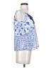 Q&A 100% Polyester Blue Sleeveless Blouse Size XS - photo 4