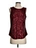 DKNY Burgundy Sleeveless Blouse Size S - photo 1
