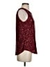 DKNY Burgundy Sleeveless Blouse Size S - photo 4