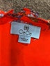 CeCe 100% Polyester Paisley Orange Casual Dress Size L - photo 7