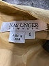 Kay Unger Metallic Gold Blazer Size 8 - photo 6