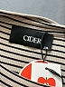 Cider Stripes Ivory Short Sleeve Turtleneck Size 2 - photo 7