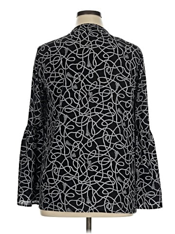 MICHAEL Michael Kors Long Sleeve Blouse (view 2)