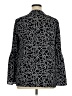 MICHAEL Michael Kors Black Long Sleeve Blouse Size XL - photo 2