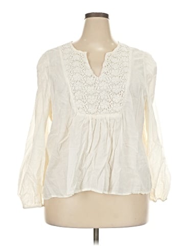 Falls Creek 3/4 Sleeve Blouse (view 1)