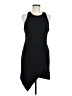 Leith 100% Polyester Solid Black Cocktail Dress Size L - photo 1
