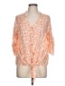 Cocomo Orange 3/4 Sleeve Blouse Size L - photo 1