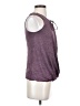 Jennifer Lopez Purple Sleeveless Blouse Size XS - photo 4