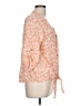 Cocomo Orange 3/4 Sleeve Blouse Size L - photo 4