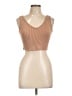 21 Saints Tan Sleeveless Top Size L - photo 1