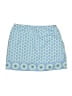 Sigrid Olsen Print Blue Skort Size L - photo 2