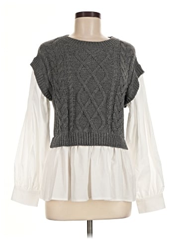 Blu Pepper Pullover Sweater (view 1)