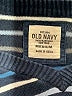 Old Navy 100% Cotton Stripes Blue Pullover Sweater Size M - photo 7