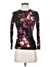 Lord & Taylor Floral Black Pullover Sweater Size XS - photo 1