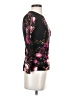 Lord & Taylor Floral Black Pullover Sweater Size XS - photo 4