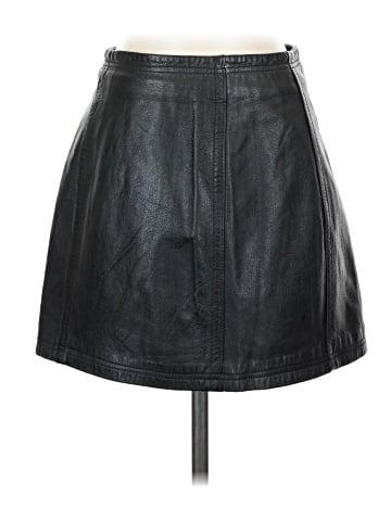 MAXIMA Leather Skirt (view 1)