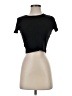 BCBGeneration Black Short Sleeve Turtleneck Size XS - photo 1