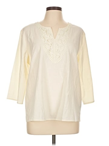 Lomon 3/4 Sleeve Blouse (view 1)