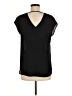 DR2 100% Polyester Black Short Sleeve Blouse Size M - photo 2