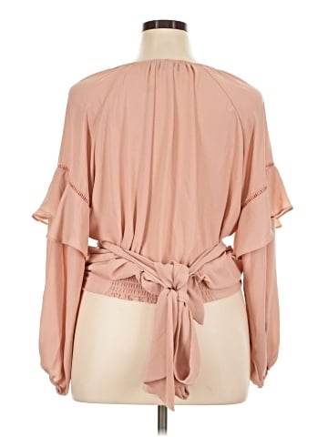 7th Avenue Design Studio New York & Company 3/4 Sleeve Blouse (view 2)