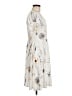 Unbranded Floral Gray Casual Dress Size M - photo 4