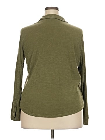 Caslon Long Sleeve Button-Down Shirt (view 2)