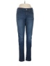 Mossimo 100% Cotton Argyle Blue Jeans Size 8 - photo 1