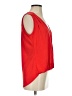 Veronica M. Red Sleeveless T-Shirt Size XS - photo 4