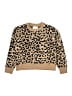 Zara Animal Print Tan Pullover Sweater Size 9 - 10 - photo 1