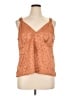 Old Navy 100% Polyester Orange Sleeveless Blouse Size XL - photo 1